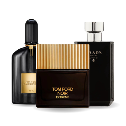 Zestaw 3 perfum BLACK ORCHID, NOIR EXTREME, PRADA INTENSE 100ml